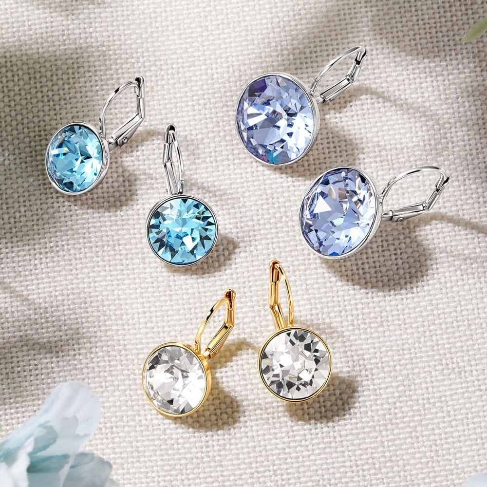 Pretty diamond earrings